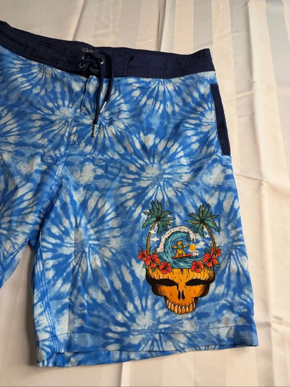 Sec 119 Grateful Dead Men’s Board Shorts Swim Trunks Size 32